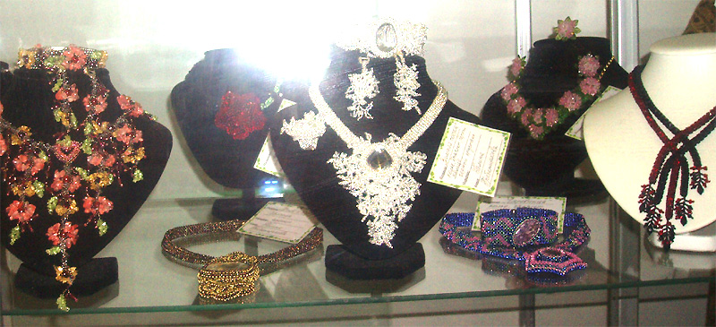 Jewelry by the members of the Freelance Artisans Partnership