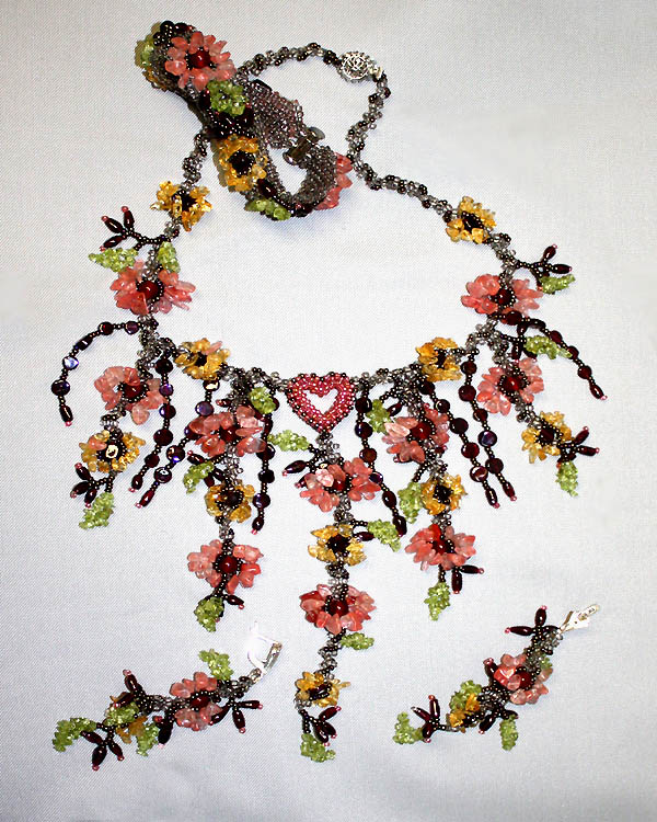 Svetlana Nebolsina and her bead paintings