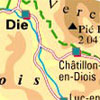 Drome department map