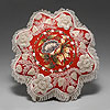Stumpwork (raised) bead embroidery