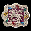 Stumpwork (raised) bead embroidery
