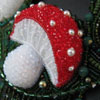 Stumpwork (raised) bead embroidery