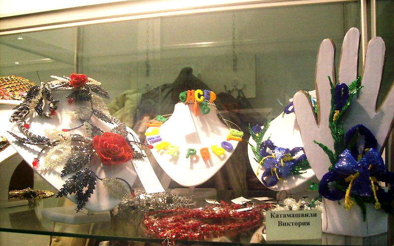 Beaded jewelry by Victoria Katamashvili