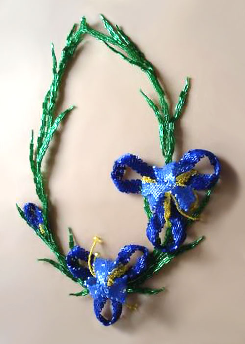 Beaded jewelry by Victoria Katamashvili