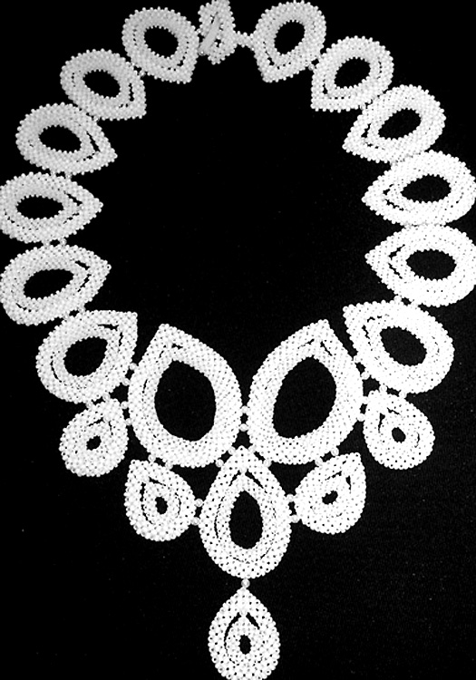 Beaded necklace by Svetlana Eltsova