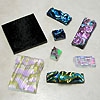 Linda Roberts. Creating dichroic glass cabochons