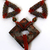 Delicate beaded jewelry by Larisa Berenstein