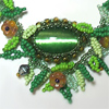 Delicate beaded jewelry by Larisa Berenstein