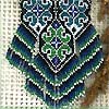 Bead artwork by Albina Polyanskaya