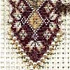 Bead artwork by Albina Polyanskaya