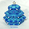 Beaded boxes by Agnes Nyisztor