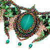 Ganutell, wire and bead jewelry by Marina Somova