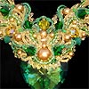 Shuttle tatting with beads objects by Alla Vizir