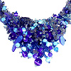 Andromeda Necklace in lapis lazuli by Zoya Gutina