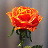 Beaded roses by Alex Kramarenko