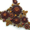Polymer clay jewelry by Liudmyla Heggland