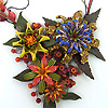 Polymer clay jewelry by Liudmyla Heggland