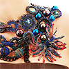 Bead artwork by Tamuna Lezhava