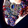 Bead artwork by Tamuna Lezhava