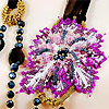 Bead artwork by Tamuna Lezhava