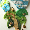 Bead artwork by Alla Maslennikova