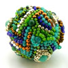 Beaded beads by Sharri Moroshok