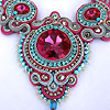 Bead artwork by Miriam Shimon
