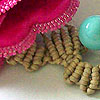 Micro-macrame jewelry by Lyubov Pavlova