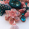 Micro-macrame jewelry by Lyubov Pavlova