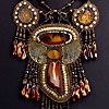 Bead artwork by Betty Stephan