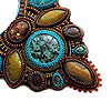 Beaded jewelry by Irina Chikineva