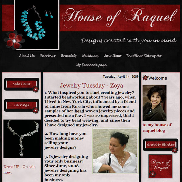 House of Raquel Blog: Zoya Gutina