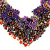 Colorworks Contest by Step by Step Beads Magazine: Lush Spring Blues Necklace
