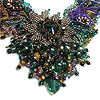 The 31th Biennial Creative Crafts Council Exhibition Second Place: Mardi Gras Necklace